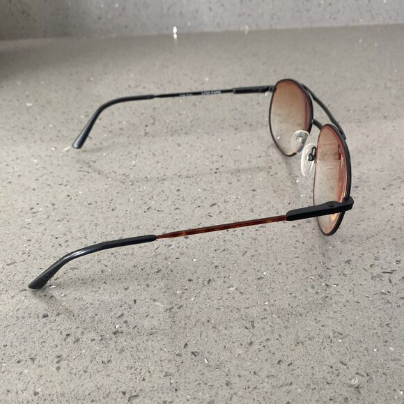 LOGO PARIS LM 132 002 AVIATOR Eyeglasses Eyewear FRAMES ONLY 58-18-145 France - Picture 5 of 8